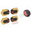 Smart Wireless Bicycle Turn Signals, Front and Rear LED Direction Indicator Bicycle Accessory 4