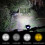 Bicycle light, bicycle headlight with phone holder and 130 decibel horn 3