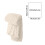 Soft Thick Throw Blanket 27.5 x 39.3 in White 3