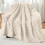 Soft Thick Throw Blanket 27.5 x 39.3 in White 5