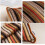 Fluweel gestreepte kussenhoes 20x20 inch 3