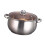 Stainless Steel Stockpot Thick Bottom Dual Handle 8 Quart 2