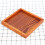 Bandeja de té cuadrada de madera maciza18x18x2cm 4