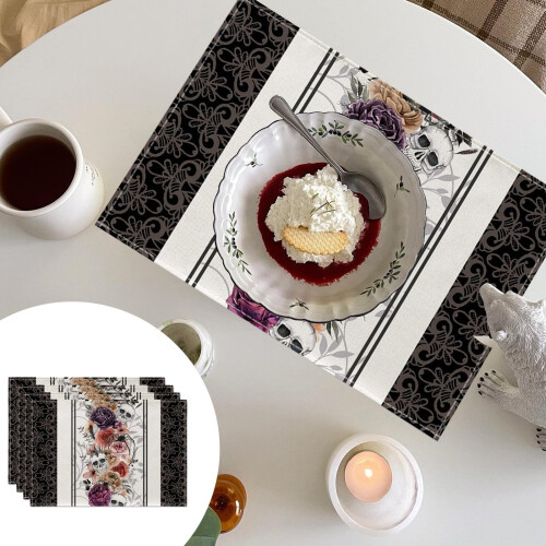 Halloween-PVC-Tischsets, 4 Stück 2