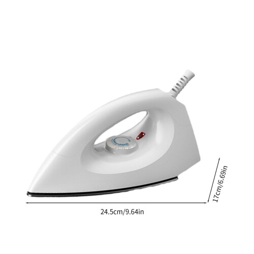 Dry Iron 1000W Lightweight with Adjustable Temperature 2