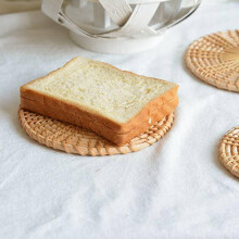 Prettyui rotan gevlochten onderzetters voor tafelisolatie, 4 stuks
