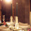 Black flameless LED candles decorative 2-pack 5