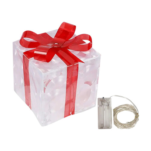 Christmas Lighted Gift Boxes Warm White 100 LED 1