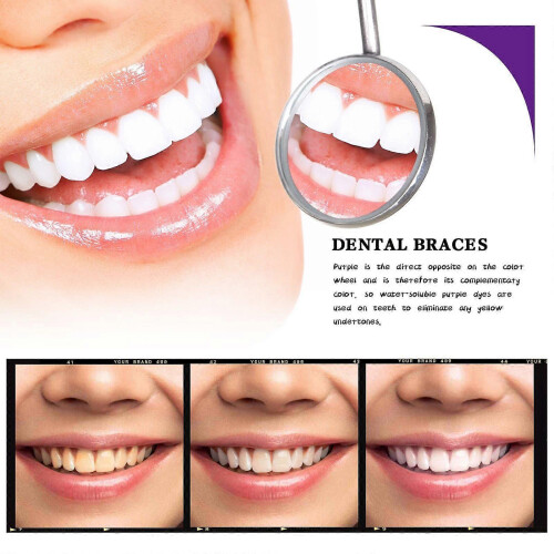 (1pcs) V34 Toothpaste, Whitening Teeth Clean Care Gums Fresh Breath Press Toothpaste 2