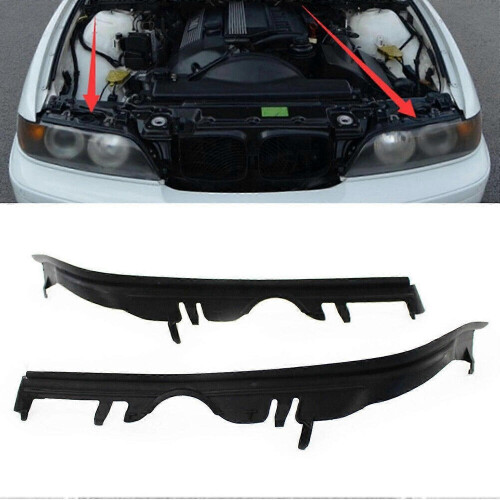 Headlight Lens Gasket for - E39 63126908405 63126908406 Left Right 1