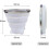 2025 Latest Model Collapsible Cup-Silicone Small Foldable Cup-Expandable Folding 2