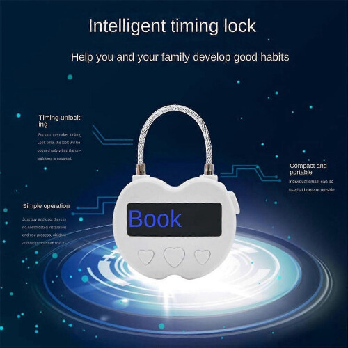 Smart Time Lock LCD Display Time Lock Multifunction Electronic Timer 2