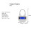 Smart Time Lock LCD Display Time Lock Multifunction Electronic Timer 4