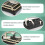Kitchen Counter Dish Drainer Rack, Compact Kitchen Drainers for Countertop, Dish Rack, Dish Strainers for Kitchen Sink 4