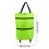 Sac de courses pliable à roulettes, portable, 30 L 3