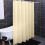 Shower Curtain Set Black White Fabric 12 Hooks 4