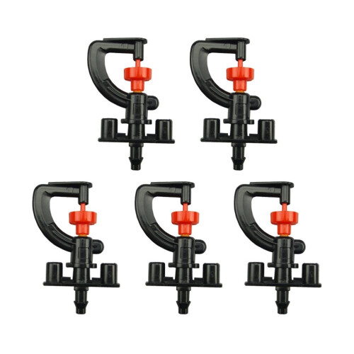 Drip Irrigation Rotating Sprinkler Nozzle G Type Black 10 1