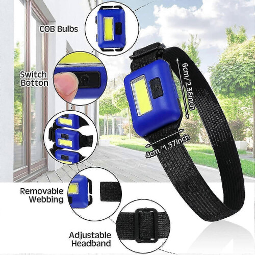30 Pcs Led Headlight Flashlight for Adults Kids Outdoor Flashlight 1