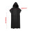 Peignoir unisexe à capuche en microfibre 110 cm 3