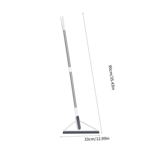 Rubber Squeegee Broom with Long Handle 1