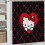 Ensemble rideau de douche Hello Kitty avec tapis de bain antidérapant et 5