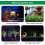 Solar garden lights for trees and pathways waterproof 2