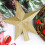 Glittered Christmas Star Tree Topper 8 inch 3