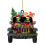 Christmas Tree Ornament Car Shape Acrylic 2D Black 2