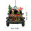 Christmas Tree Ornament Car Shape Acrylic 2D Black 3