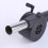 Hand-Cranked BBQ Grill Air Blower – Black, ABS + 4