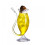 Verre à vin Vampire avec pipette 500 ml 1