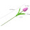 Lalele artificiale roz aprins 34 cm (10 buc) 2