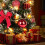 16 inch prelit tabletop Christmas tree with holly berries 3