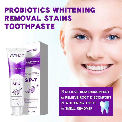 Probiotic toothpaste deep cleansing oral fresh breath toothpaste 120g 1