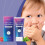 Raspberry flavored children's toothpaste cleans teeth stains, yellow teeth, dirt, and fres 2