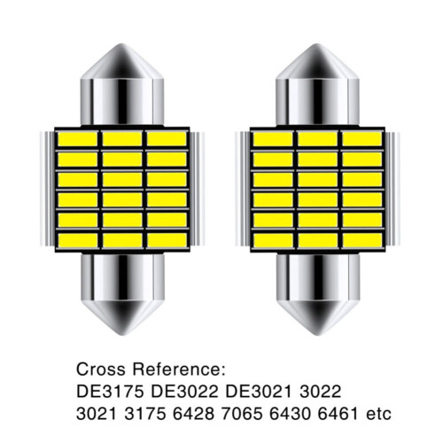 LED interior dome bulb festoon 31mm 2 pcs 2