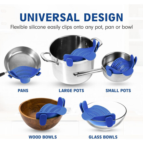 Passoire pliable à clipser pour pots verts 2