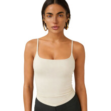 Breathable Women’s Camisole Spaghetti Strap-apricot XL
