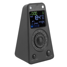 Digitaler Metronom 10 Töne 1100mAh Schwarz Tragbar