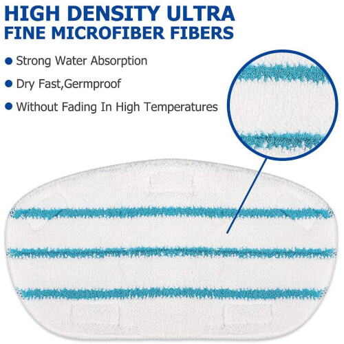 Replacement Steam Mop Pads Compatible with PurSteam and 1