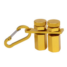 Hochstufiger Stufen-Gauge-Knopf - Aluminiumlegierung, Gold