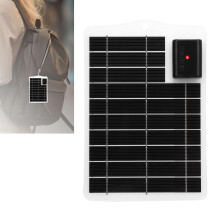7W monokristallines weißes kleines Solarpanel-Ladegerät