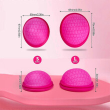 (S, Purple) Women Menstrual Period Cup Reusable Medical Grade Zero Waste Eco Personal Hygiene Product Internal Protection Device