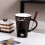 Chocolate Fondue Mug Ceramic with Forks 1 Cup 4