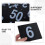 50 st bordsnummerskyltar bordsnummerkort PVC elegant design raffinerad design effektiv hantering 3
