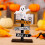 Wooden Halloween Pumpkin Desktop Ornament 3