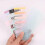 50Pcs Washi Tape Sample Boards Thickened Rounded Grid Frosted Plates 5