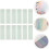 50Pcs Washi Tape Sample Boards Thickened Rounded Grid Frosted Plates 8