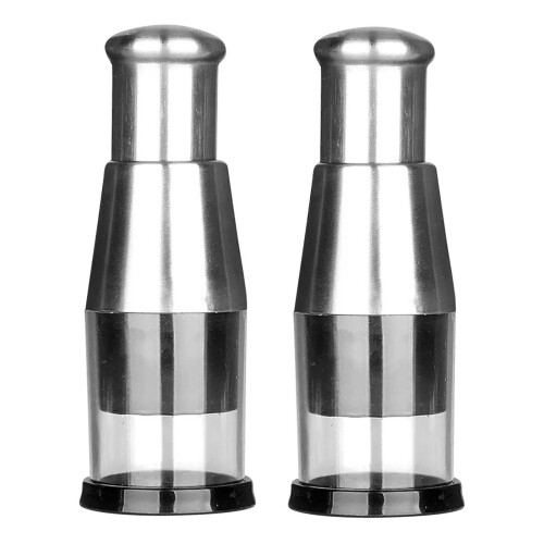 Presse-ail en acier inoxydable 304, ensemble de 2 pièces