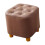Footstool ottoman brown 1 piece 4